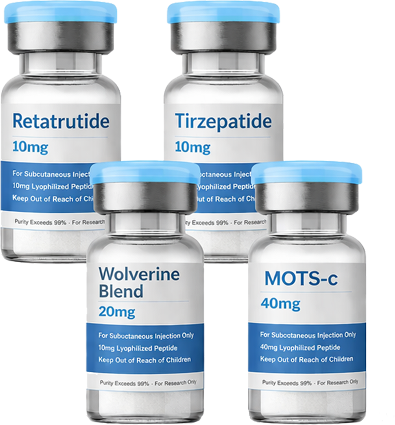 Premium Research Peptide Vials
